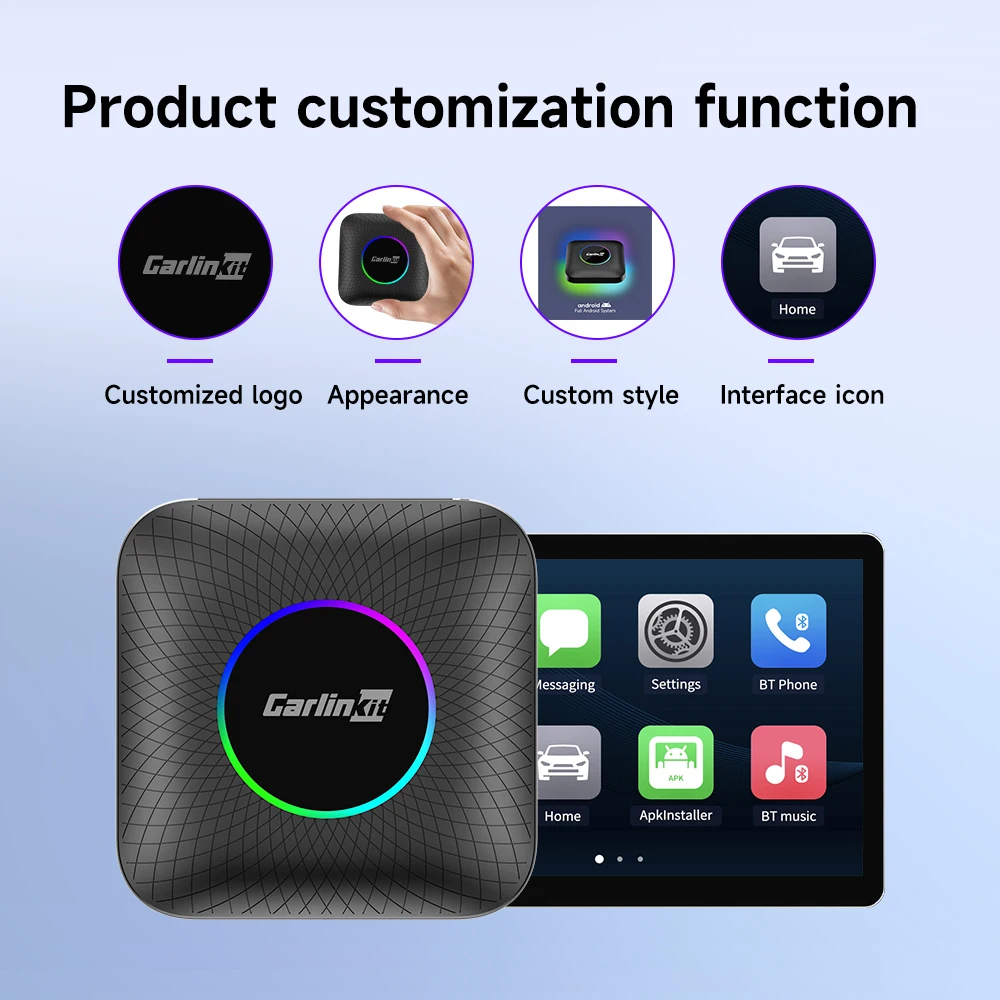 カーリンキット Tbox アンビエント 13.0 Ai Box 8+128GB Amazon.co.jp: CarlinKit Tbox Ambient Android 13.0 System, Ai